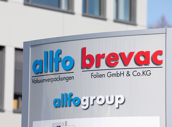 Bild zeigt Schild von Handelspartner BREVAC