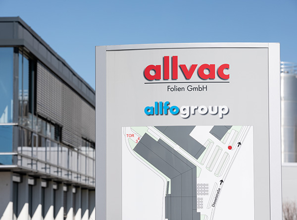 Unternehmensbereich von allfo: allvac